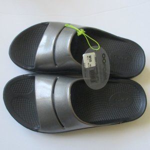 BRAND NEW - OOFOS OOAHH LUXE SLIDE SANDAL - LATTE - WOMEN’S SIZE 10 - NWT